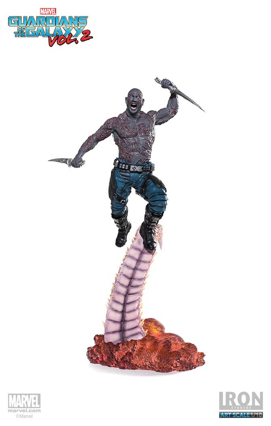 Guardians Of The Galaxy Vol. 2 Battle Diorama Series Art Scale 1/10 - Drax Statue