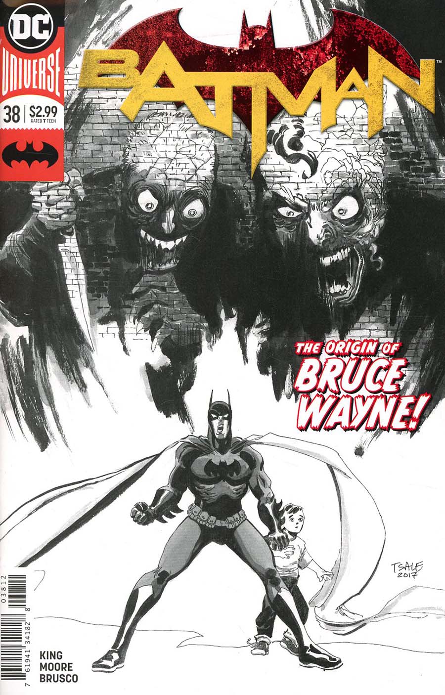 Batman Vol 3 #38 Cover C 2nd Ptg Variant Tim Sale Cover
