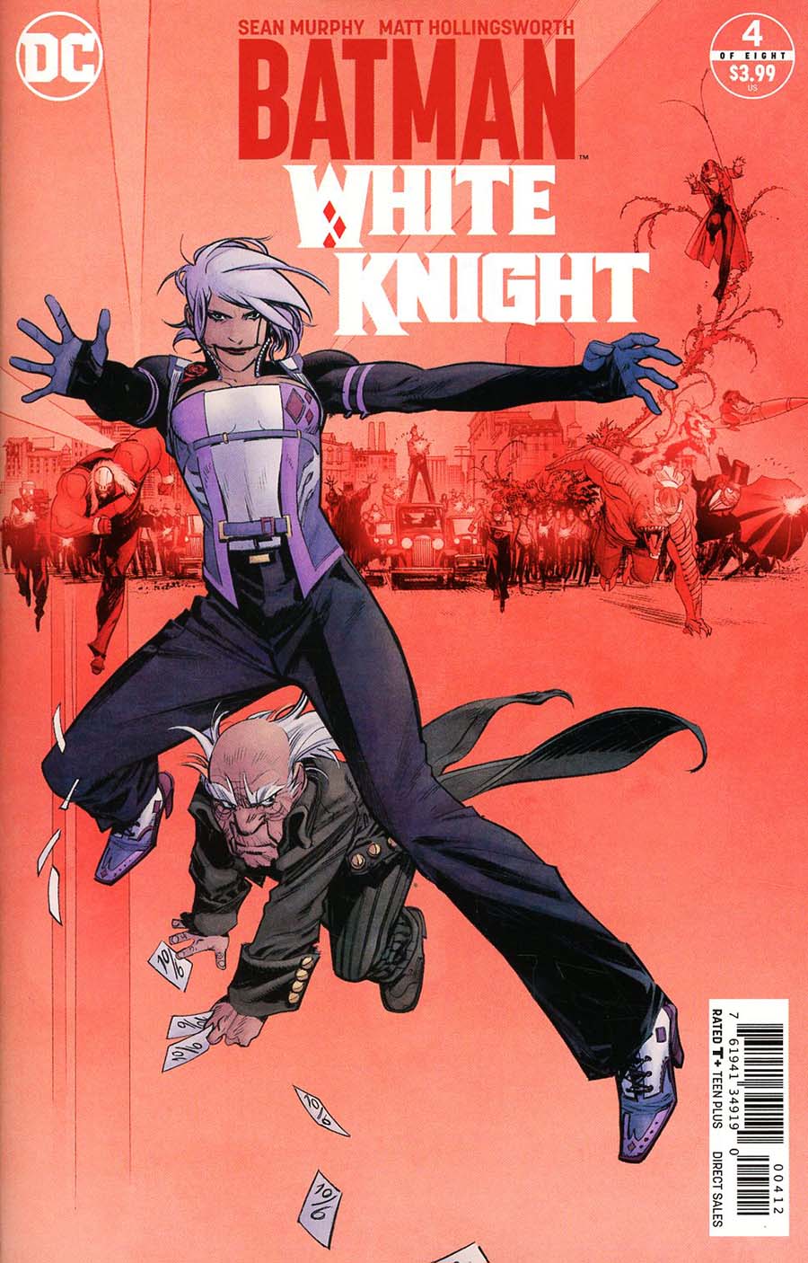 Batman White Knight #4 Cover C 2nd Ptg Variant Sean Murphy Cover