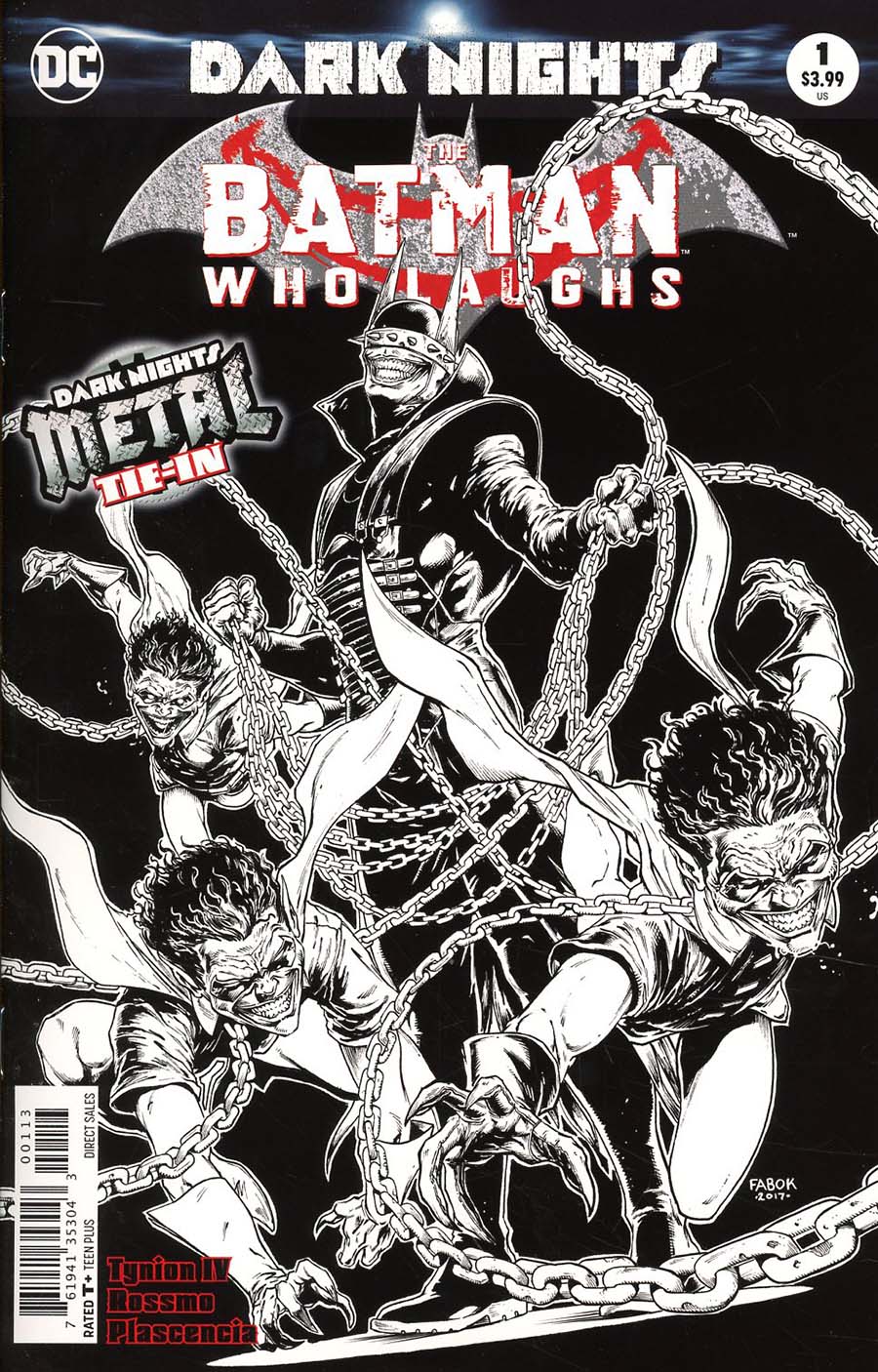 Batman Who Laughs One Shot Cover C 3rd Ptg Variant Jason Fabok Cover (Dark Nights Metal Tie-In)