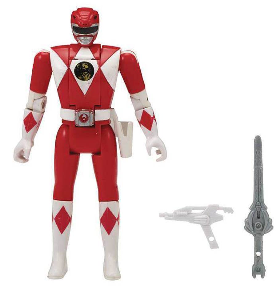 Mighty Morphin Power Rangers Legacy Head Morph Action Figure - Red Ranger
