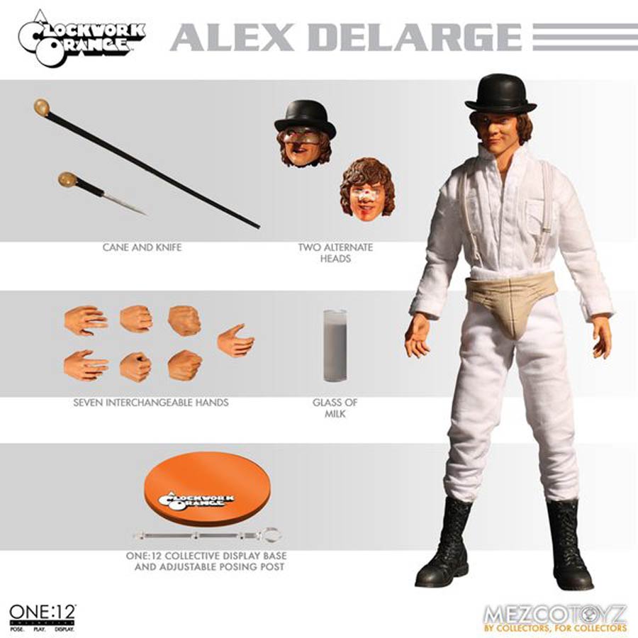 One-12 Collective A Clockwork Orange Alex Delarge Action Figure