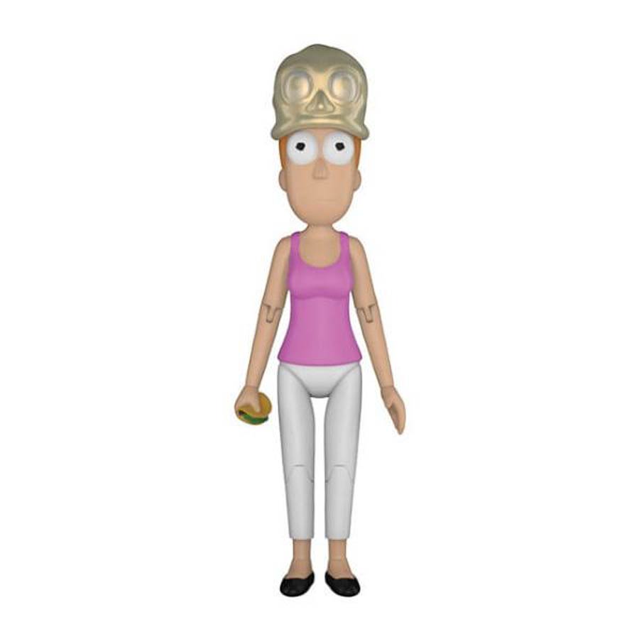 Rick And Morty Summer With Weird Hat Action Figure