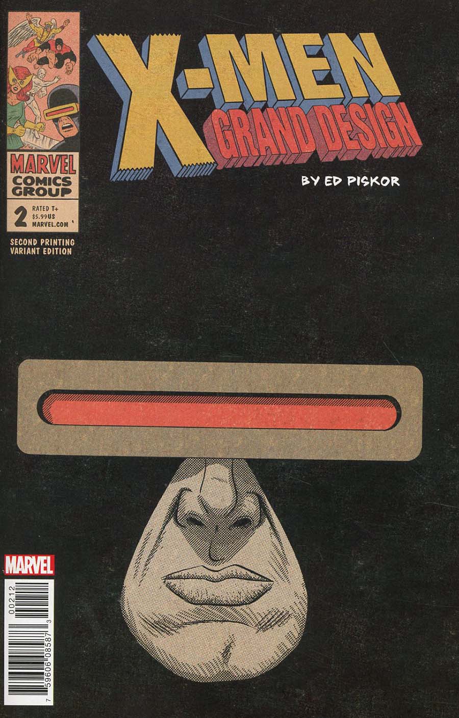 X-Men Grand Design #2 Cover C 2nd Ptg Variant Ed Piskor Cover