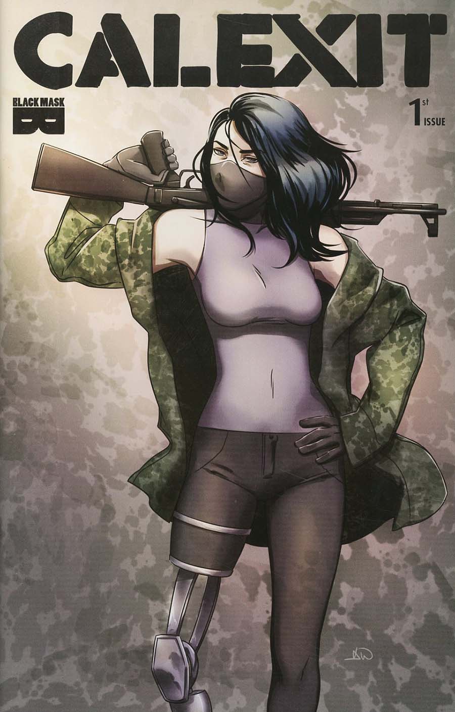 Calexit #1 Cover D 3rd Ptg Variant Ashley A. Woods Cover