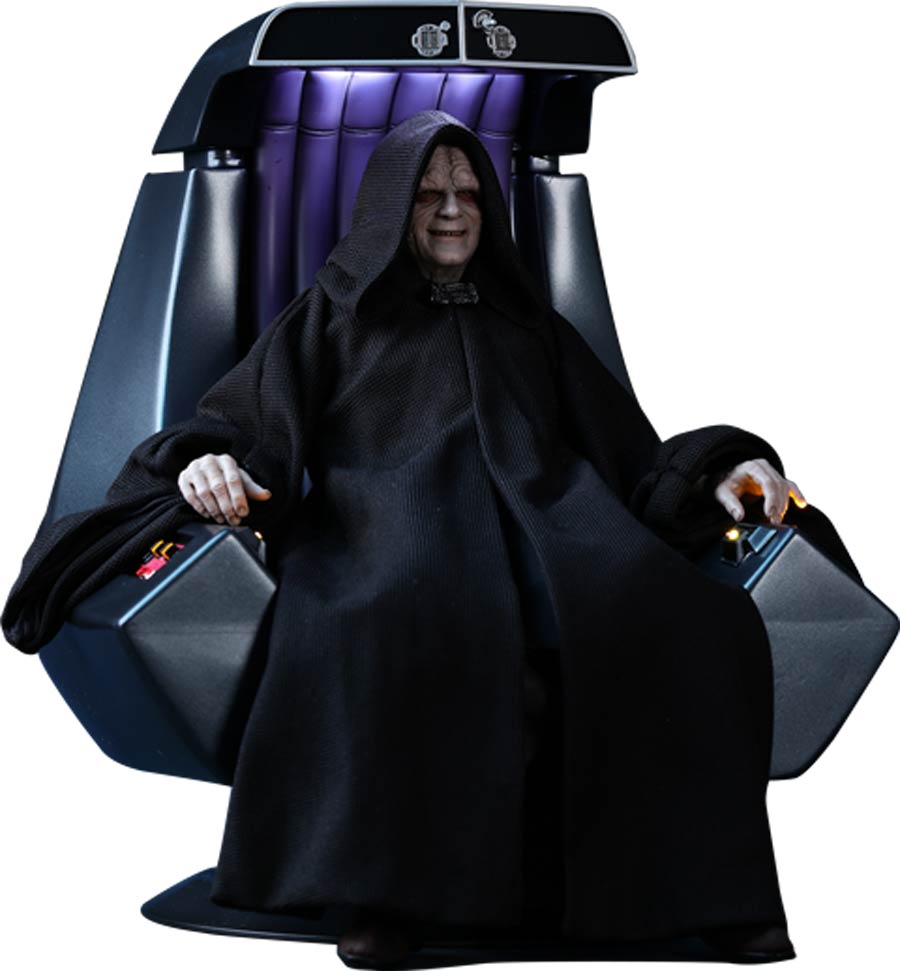 Star Wars Episode VI Return Of The Jedi Emperor Palpatine Deluxe Version Movie Masterpiece Series Sixth Scale Figure