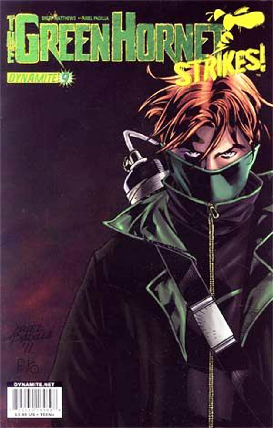 Green Hornet Strikes #9 Cover A Regular Ariel Padilla Cover