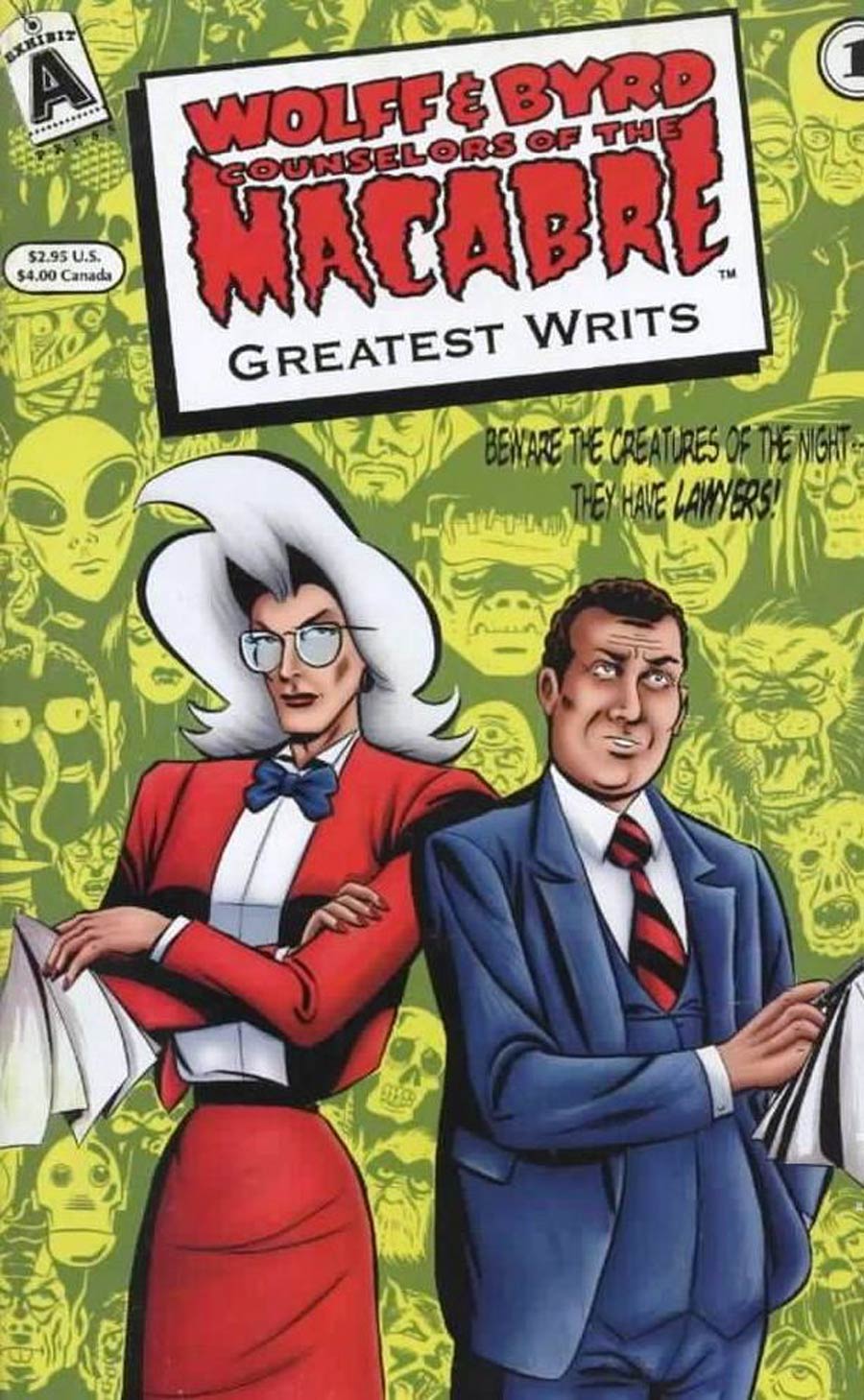 Wolff & Byrd Counselors Of The Macabre Greatest Writs #1