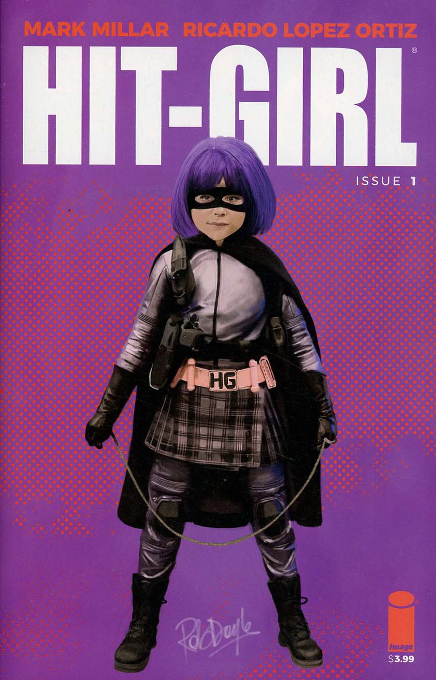 Hit-Girl Vol 2 #1 Cover F Variant Rob Doyle Cover