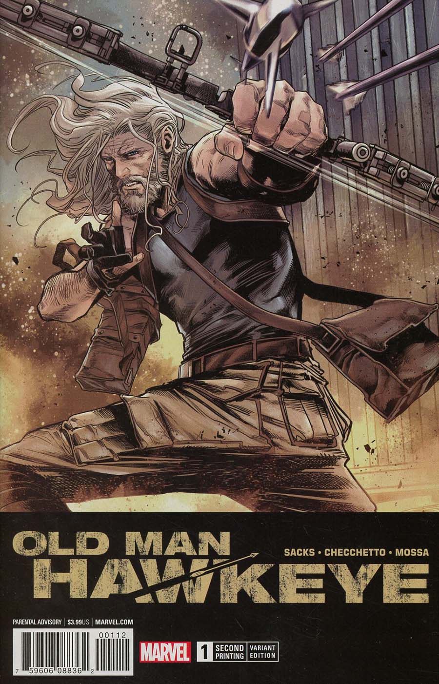 Old Man Hawkeye #1 Cover I 2nd Ptg Variant Marco Checchetto Cover (Marvel Legacy Tie-In)