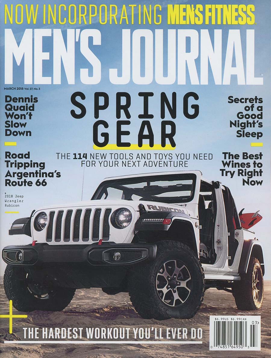 Mens Journal Vol 27 #3 March 2018