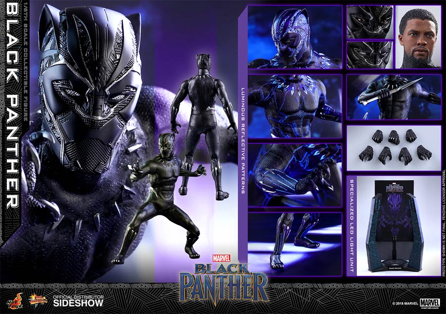 Black Panther Movie Masterpiece Series Sixth Scale 12.40-Inch Figure
