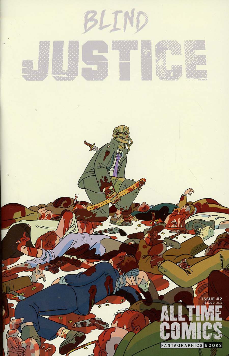 All Time Comics Blind Justice #2 Cover B Sammy Harkham