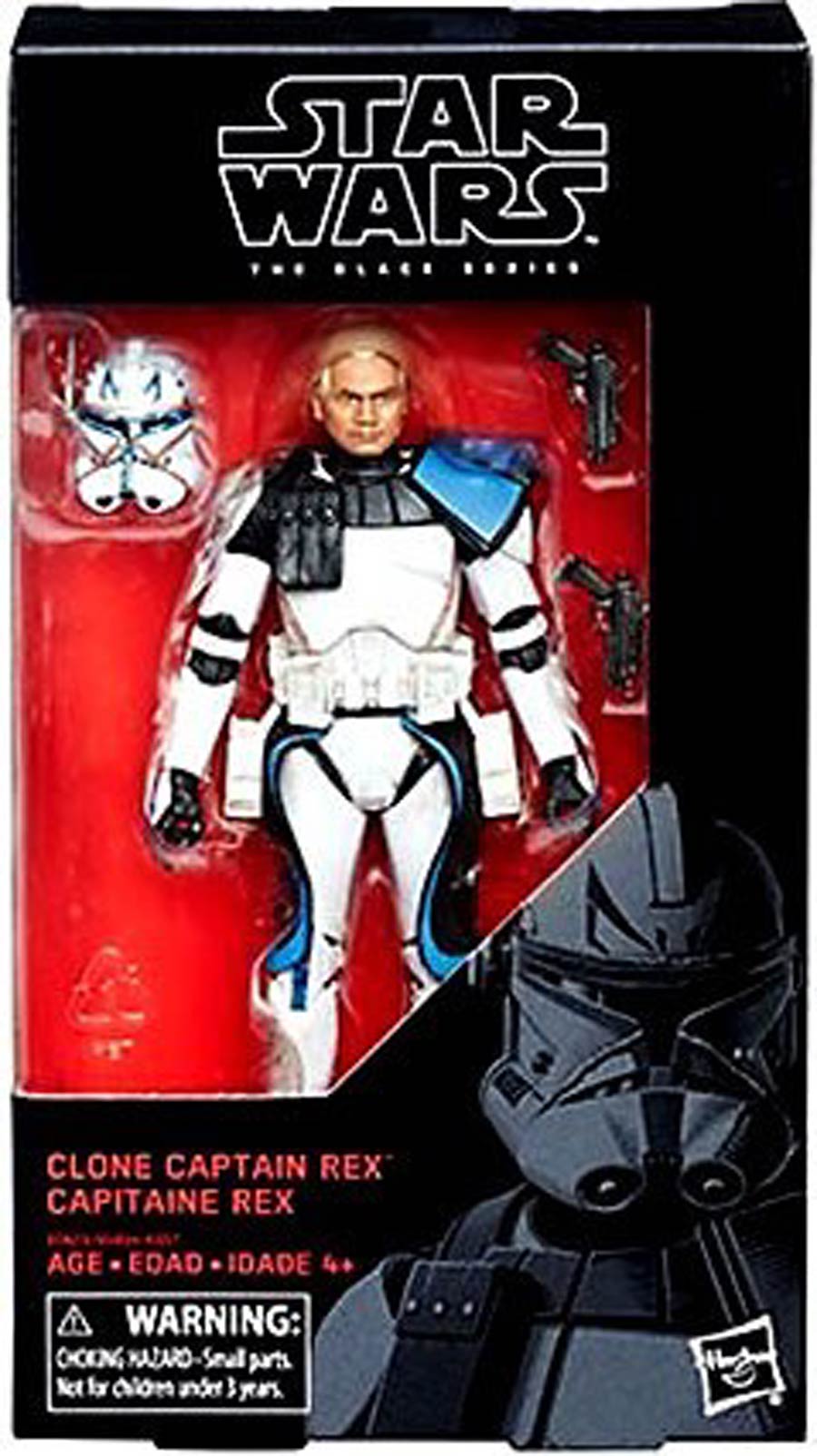 Star Wars The Last Jedi Black Series 6-Inch Action Figure #59 Captain Rex (Clone Wars)