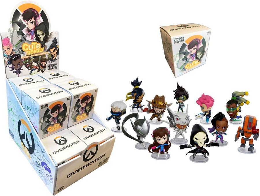 Cute But Deadly Series 3 Overwatch Deluxe Figure Blind Mystery Box