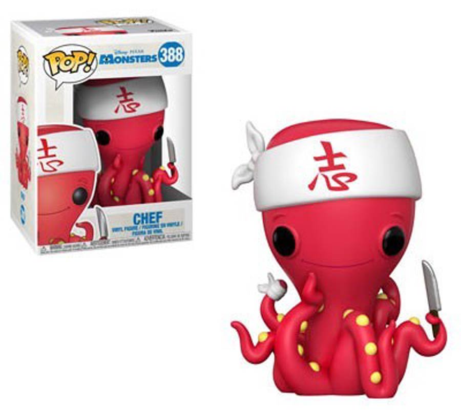 POP Disney 388 Monsters Inc Chef Vinyl Figure