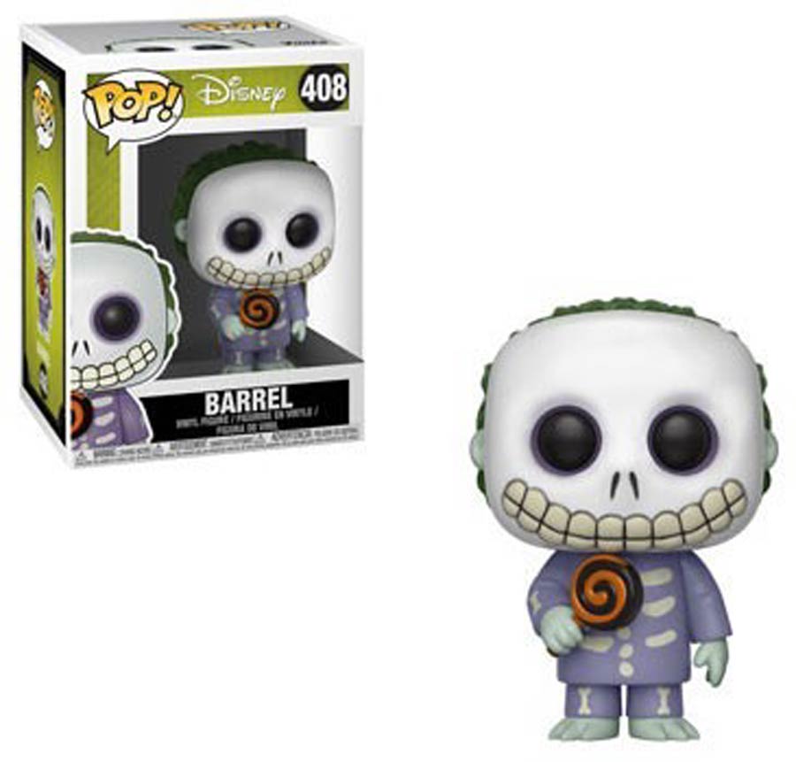 POP Disney 408 Nightmare Before Christmas Barrel Vinyl Figure