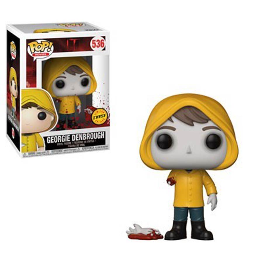 POP Movies 536 IT Series 2 Georgie Denbrough With Boat Chase Vinyl Figure