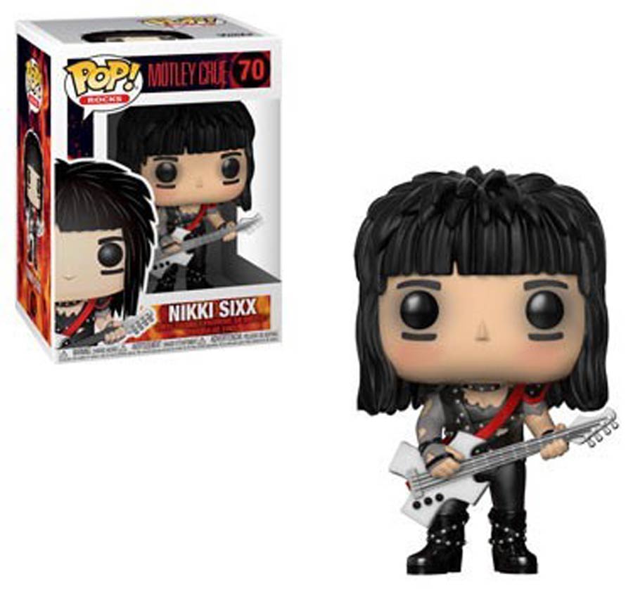POP Rocks 70 Motley Crue Nikki Six Vinyl Figure
