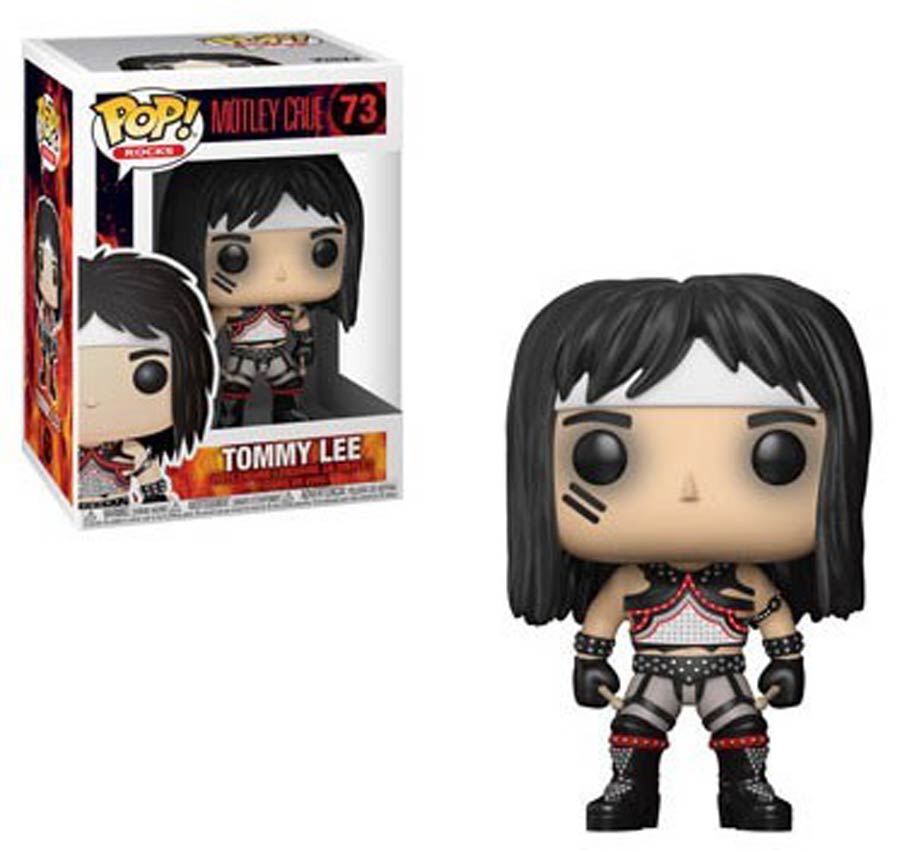 POP Rocks 73 Motley Crue Tommy Lee Vinyl Figure