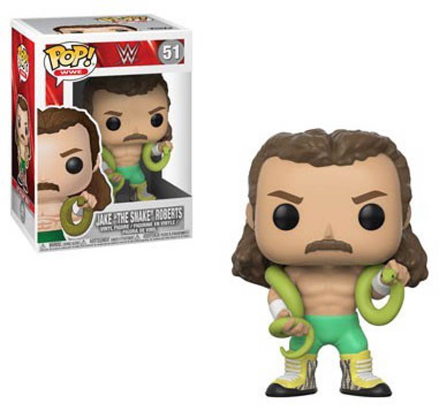 POP WWE 51 Jake The Snake Roberts Vinyl Figure