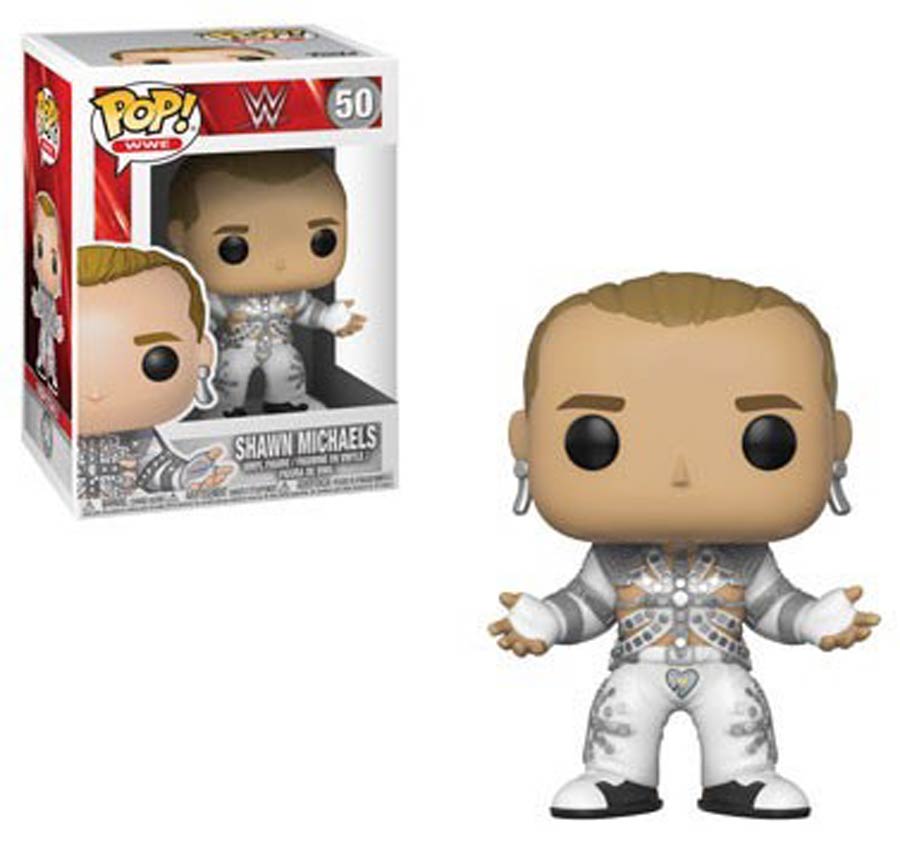 POP WWE 50 Shawn Michaels WrestleMania XII Vinyl Figure