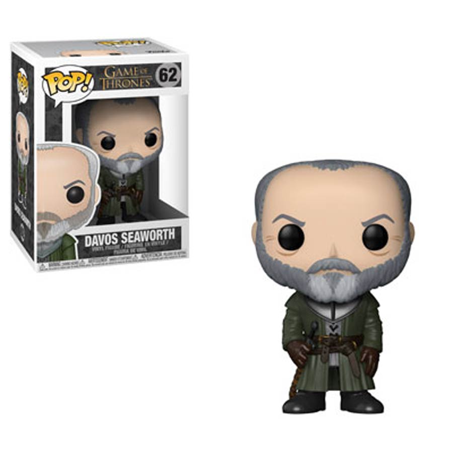 POP Game of Thrones 62 Davos Seaworth Vinyl Figure