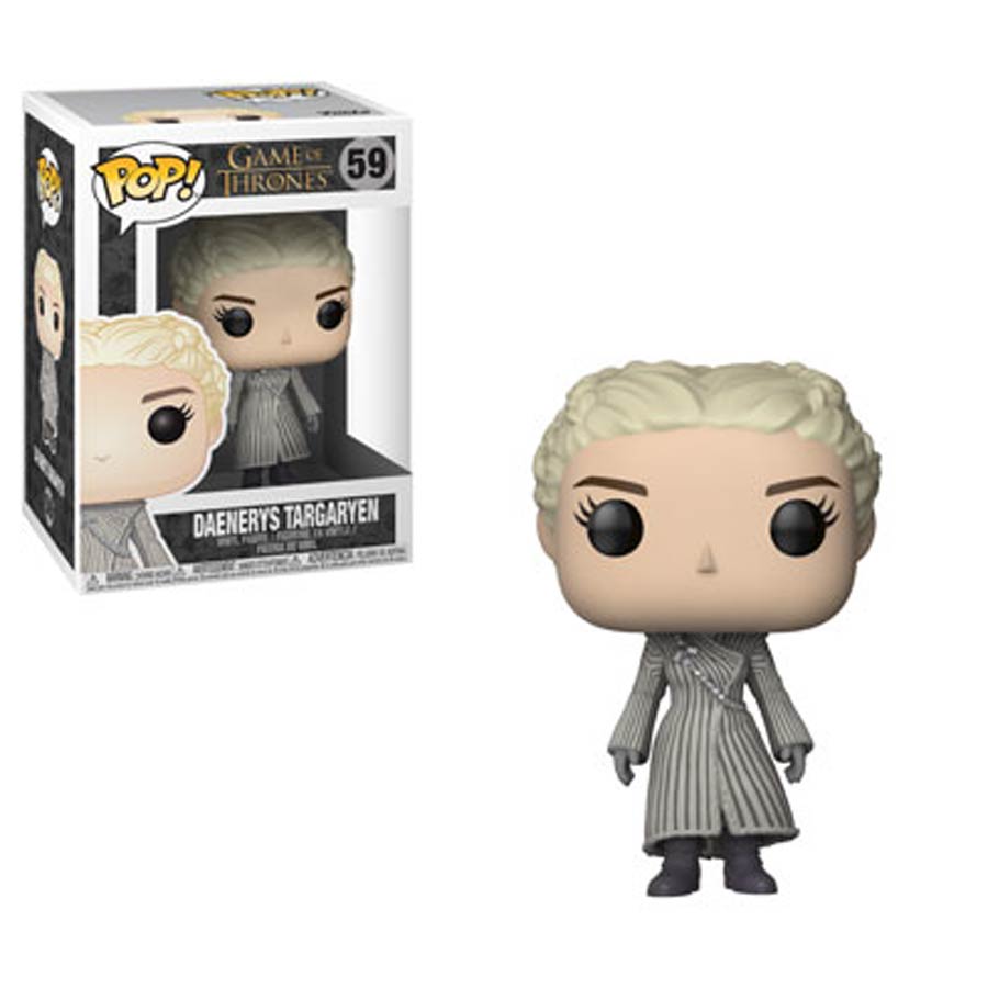 POP Game of Thrones 59 Daenerys White Coat Vinyl Figure