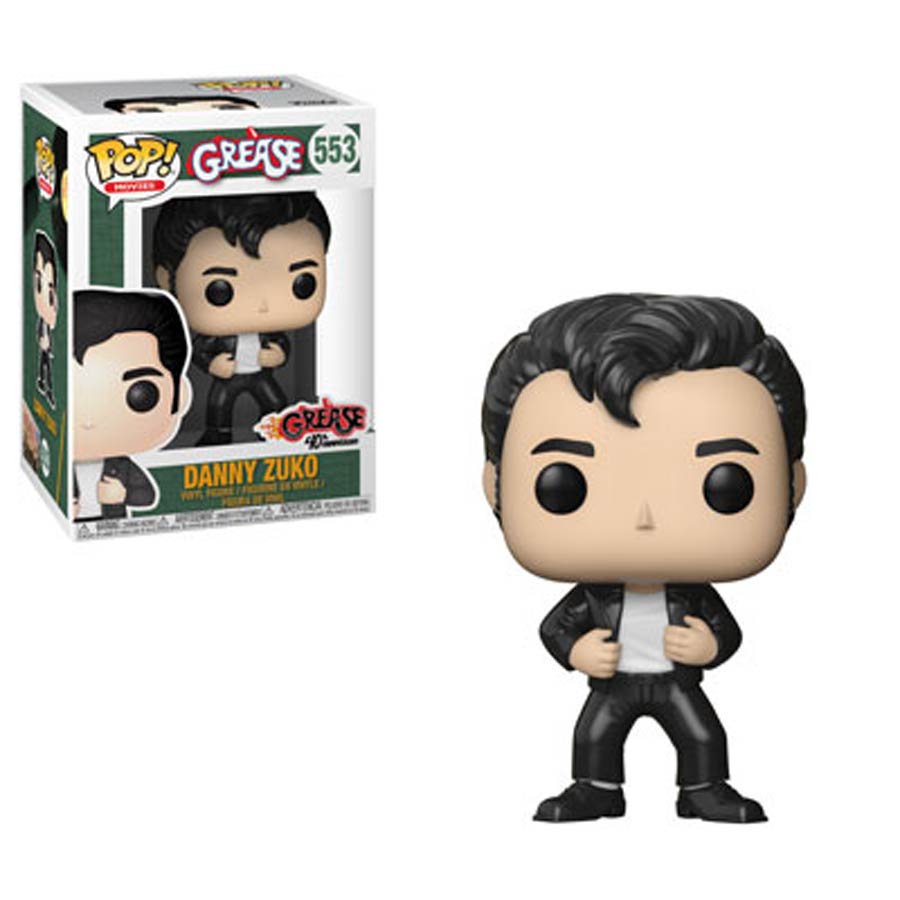 POP Movies 553 Grease Danny Zuko Vinyl Figure