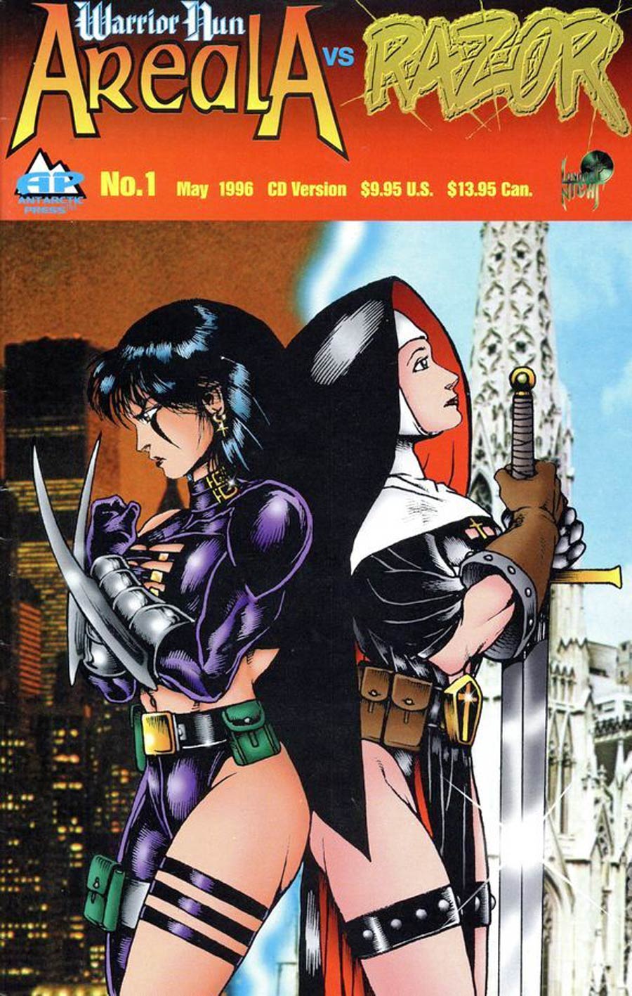 Warrior Nun Areala vs Razor #1 Cover C No Polybag