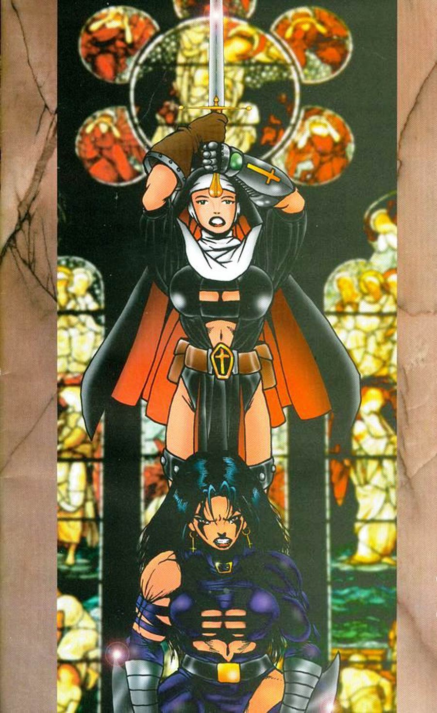 Warrior Nun Areala vs Razor #1 Cover E Commemorative Comic Cavalcade Variant Cover
