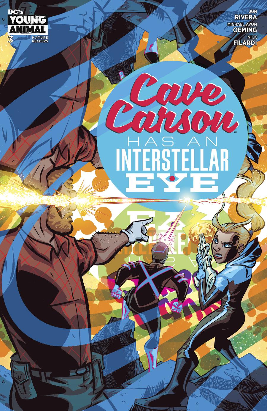 Cave Carson Has An Interstellar Eye #3