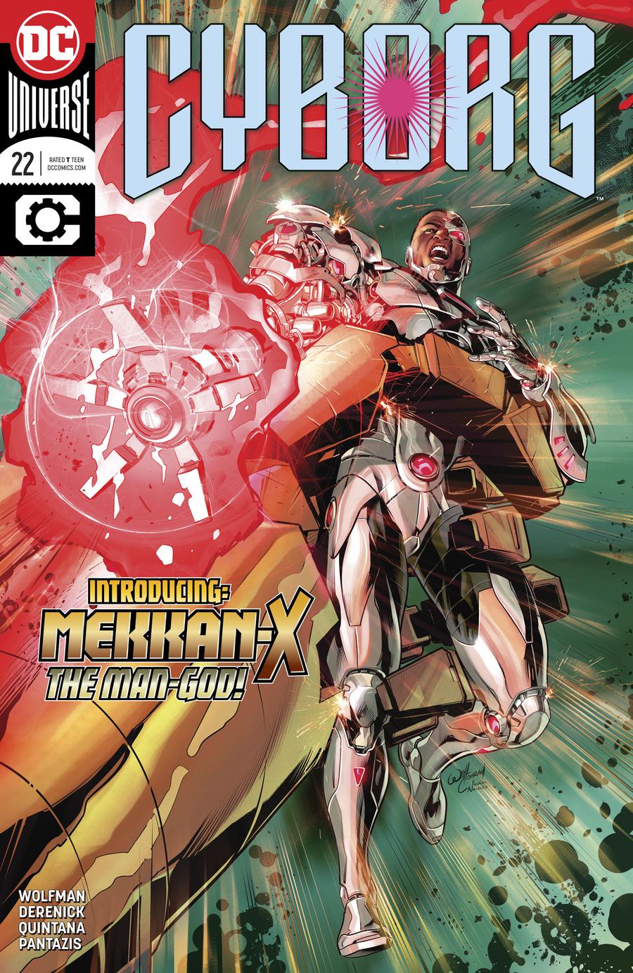 Cyborg Vol 2 #22 Cover A Regular Sam Lotfi Cover