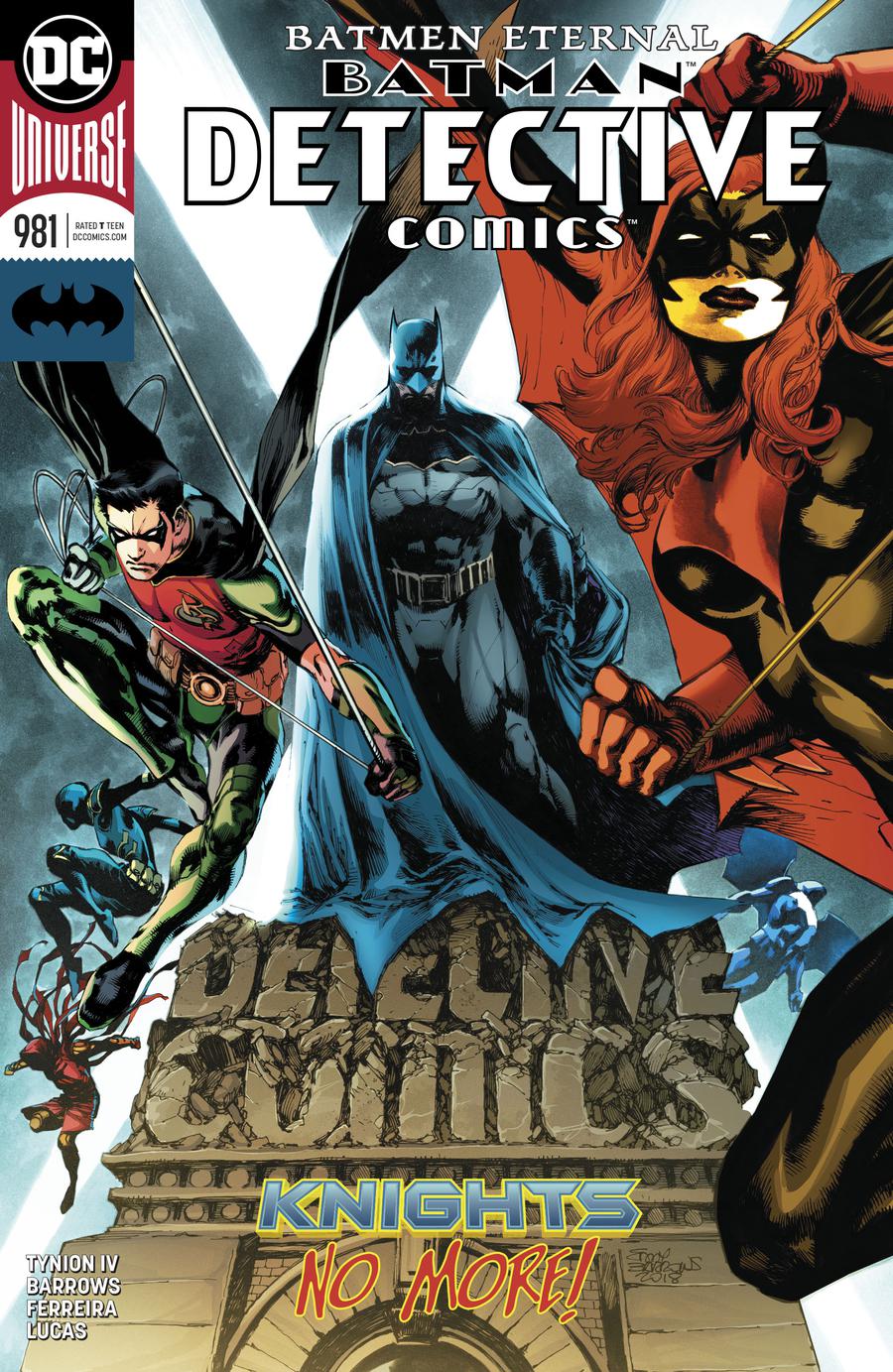 Detective Comics Vol 2 #981 Cover A Regular Eddy Barrows Cover