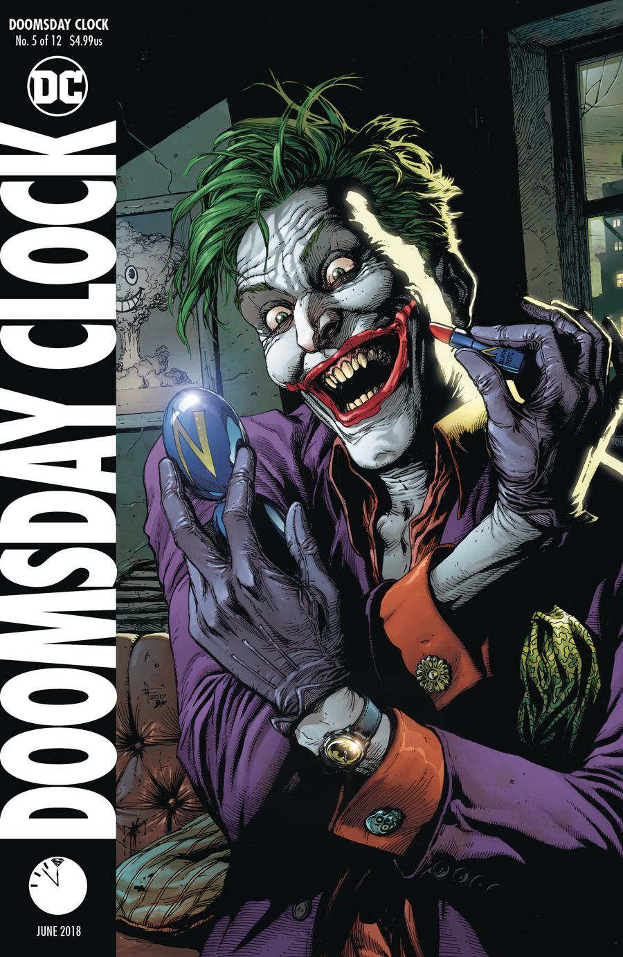 Doomsday Clock #5 Cover B Variant Gary Frank Cover