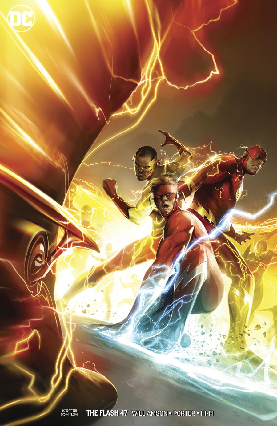 Flash Vol 5 #47 Cover B Variant Francesco Mattina Cover