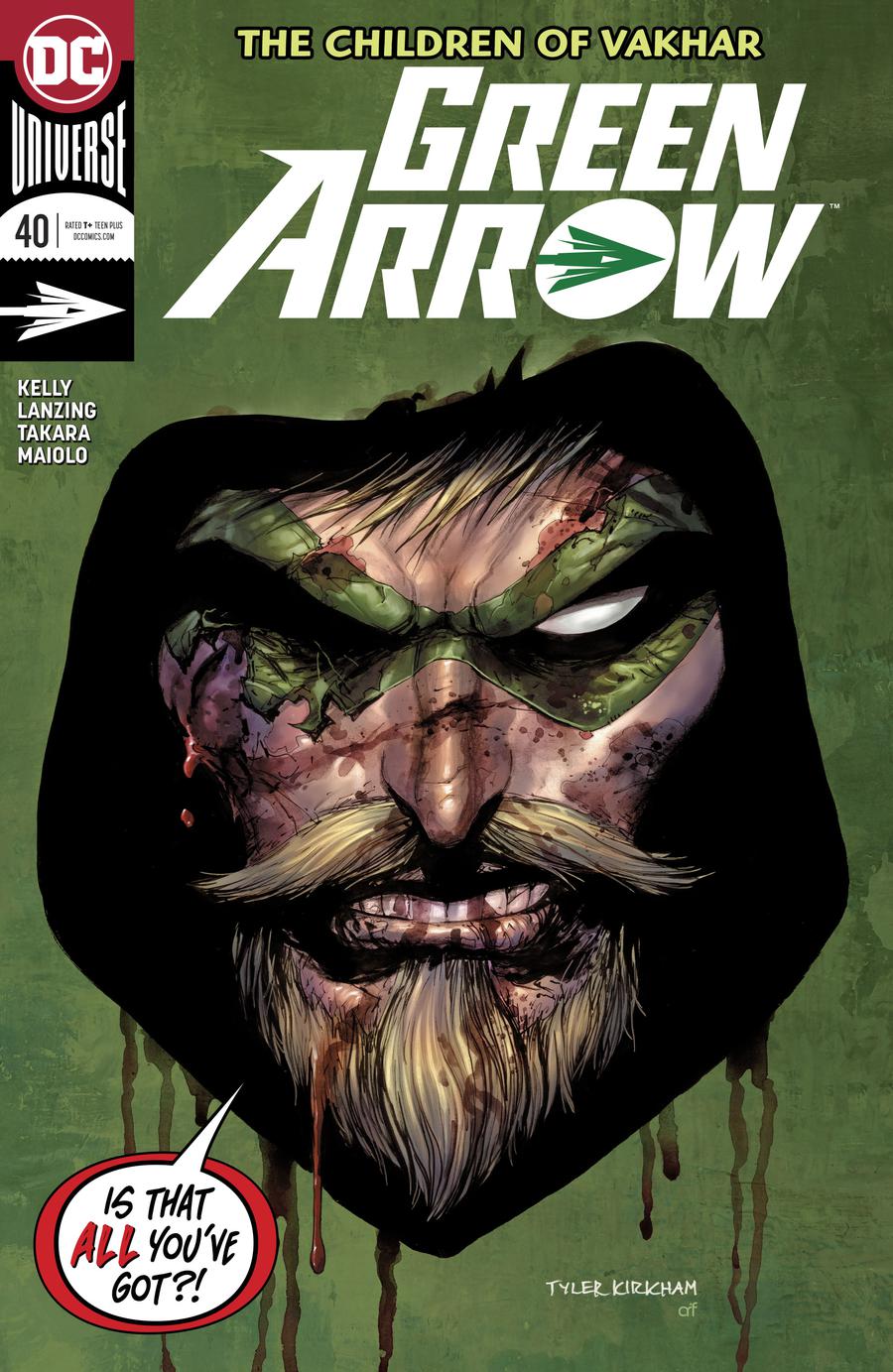 Green Arrow Vol 7 #40 Cover A Regular Tyler Kirkham Cover