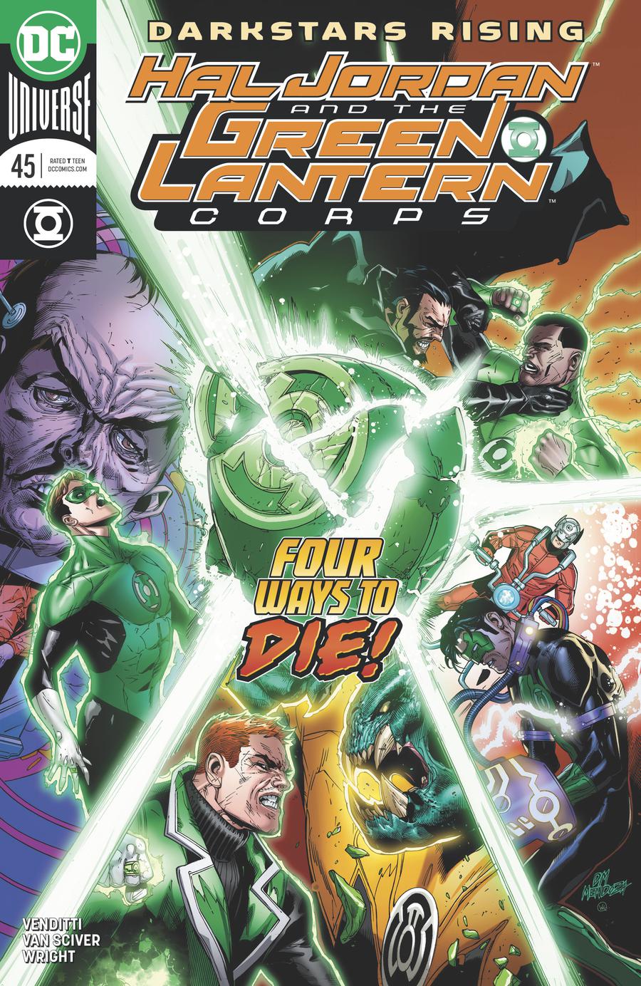 Hal Jordan And The Green Lantern Corps #45 Cover A Regular Doug Mahnke Cover