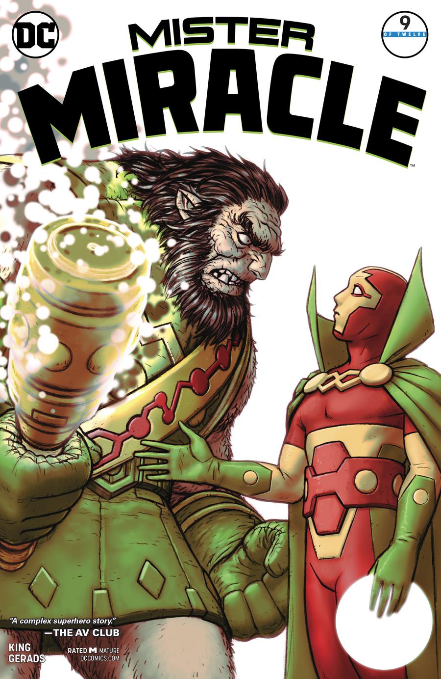 Mister Miracle Vol 4 #9 Cover A Regular Nick Derington Cover
