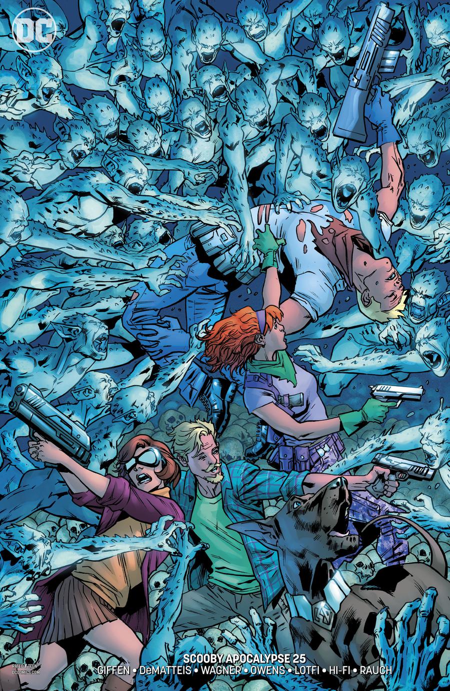 Scooby Apocalypse #25 Cover B Variant Bryan Hitch Cover