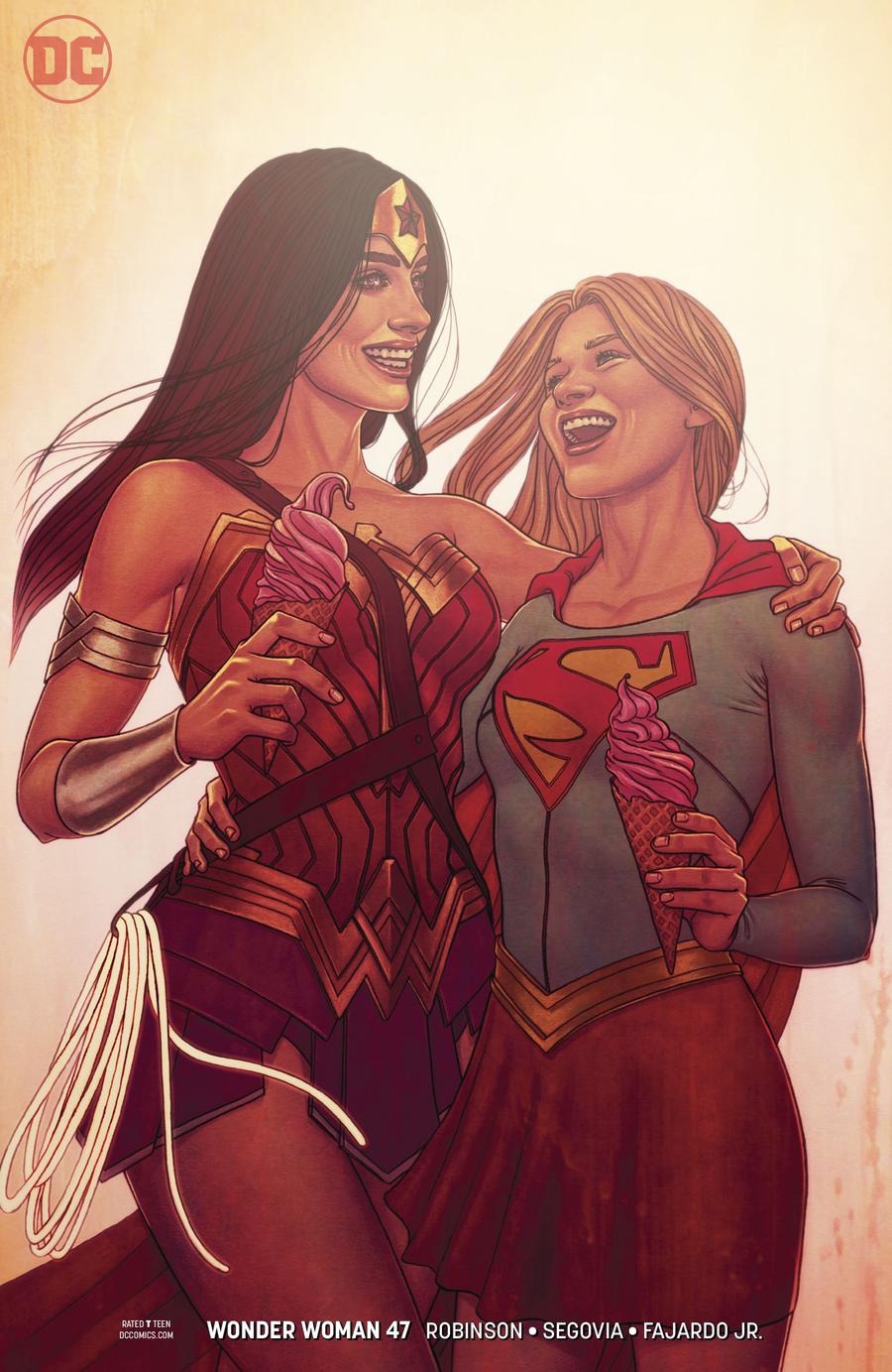 Wonder Woman Vol 5 #47 Cover B Variant Jenny Frison Cover