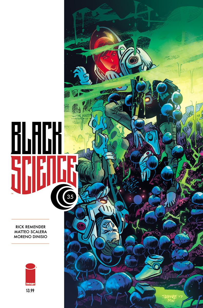 Black Science #35 Cover B Variant Chris Samnee Cover