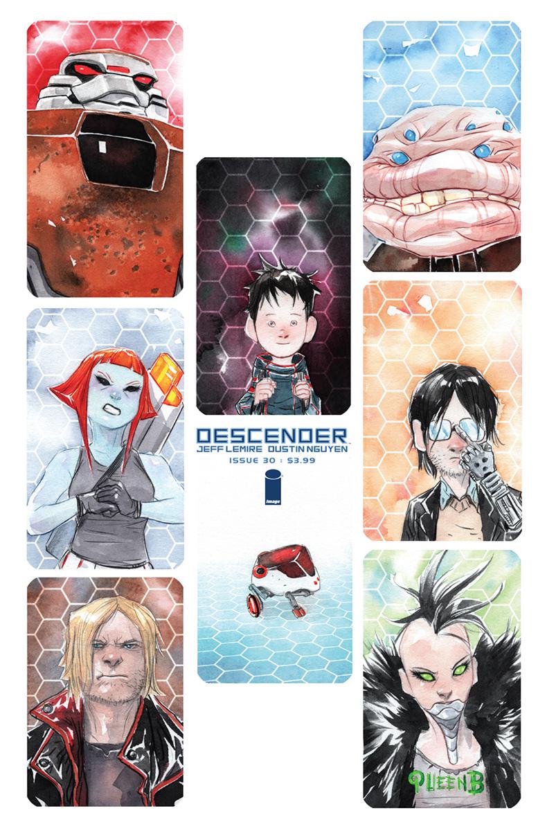 Descender #30 Cover B Variant Dustin Nguyen Little Robot Cover