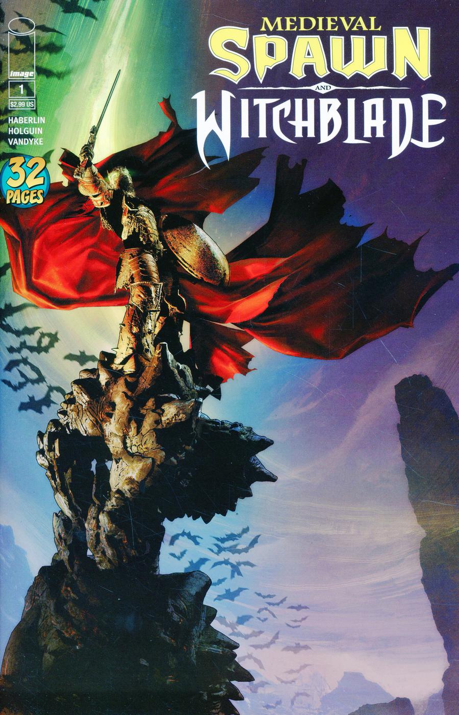 Medieval Spawn Witchblade Vol 2 #1 Cover A Regular Brian Haberlin Cover