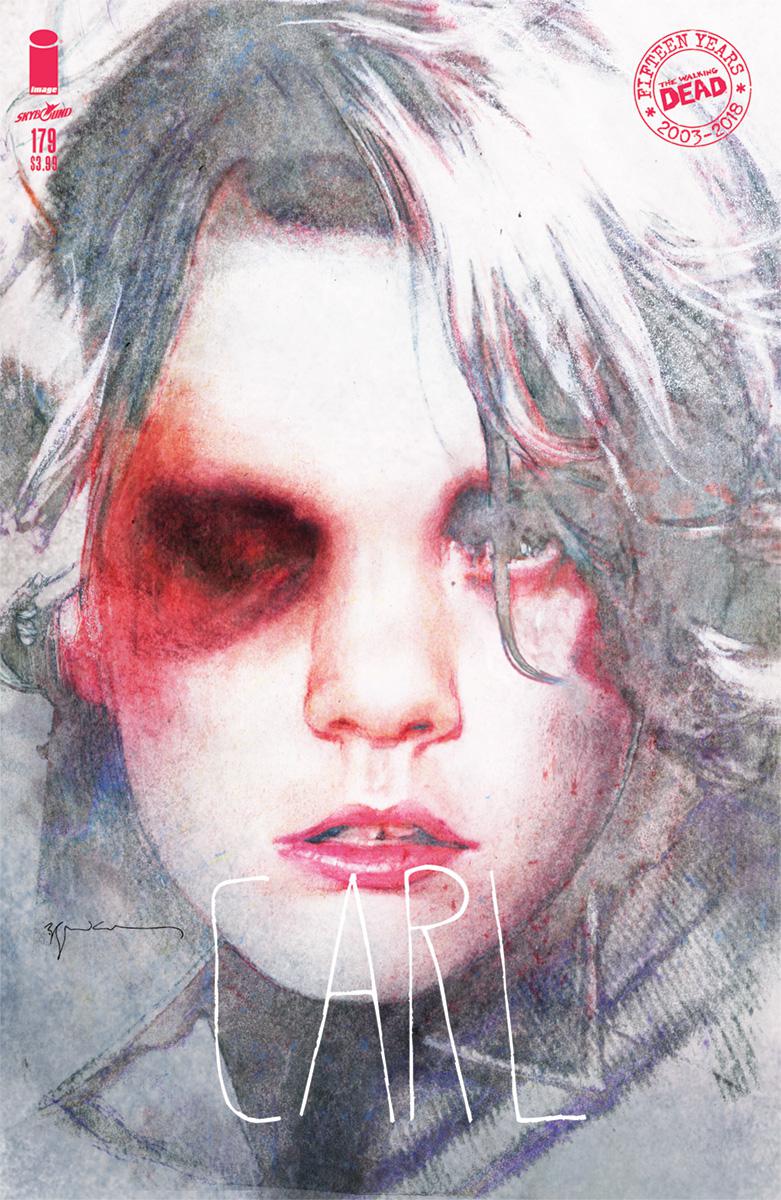 Walking Dead #179 Cover B Variant Bill Sienkiewicz Cover