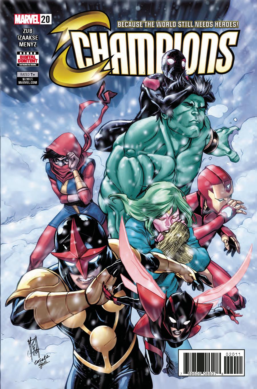 Champions (Marvel) Vol 2 #20 Cover A 1st Ptg