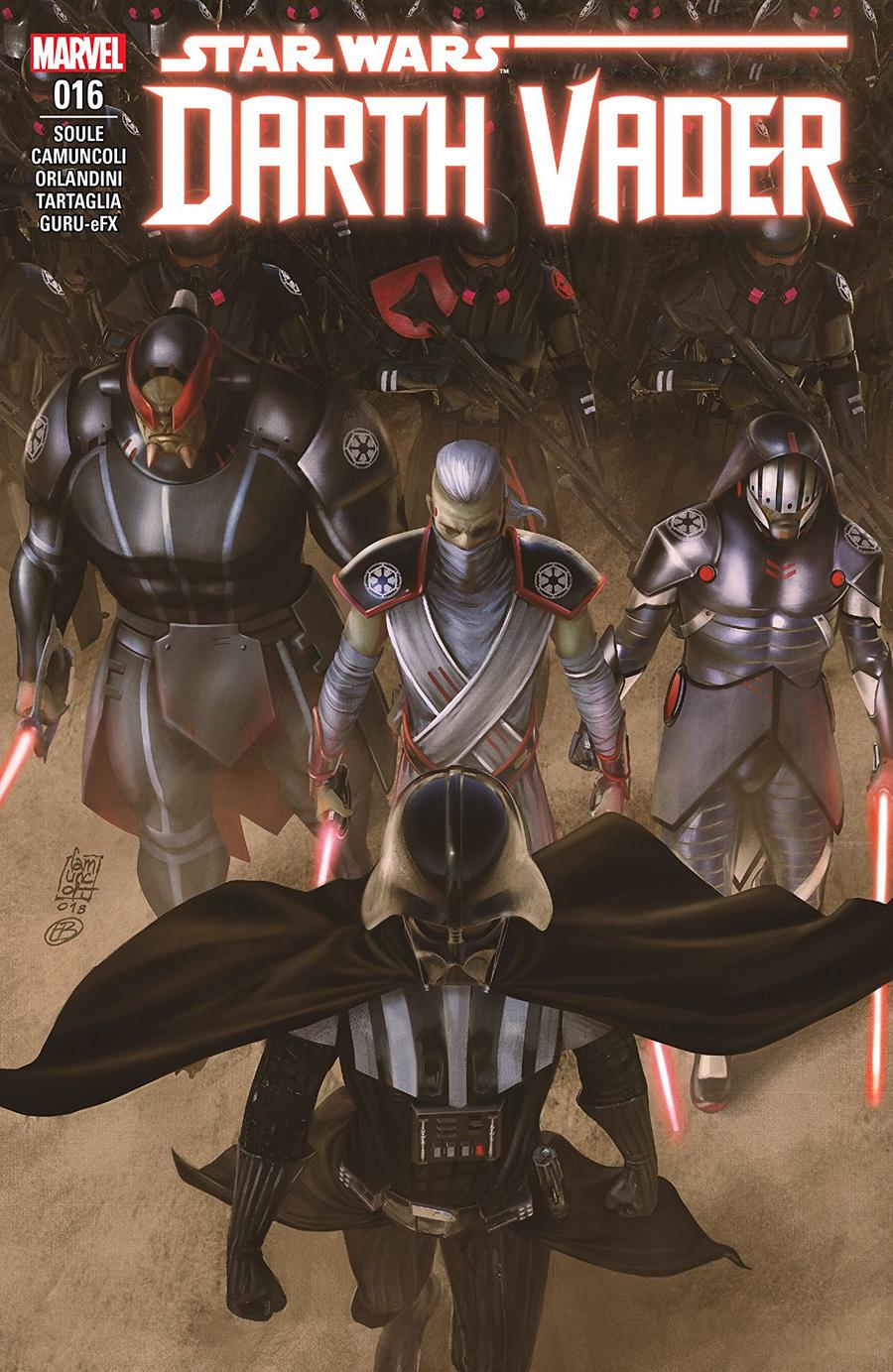 Darth Vader Vol 2 #16 Cover A Regular Giuseppe Camuncoli & Elia Bonetti Cover