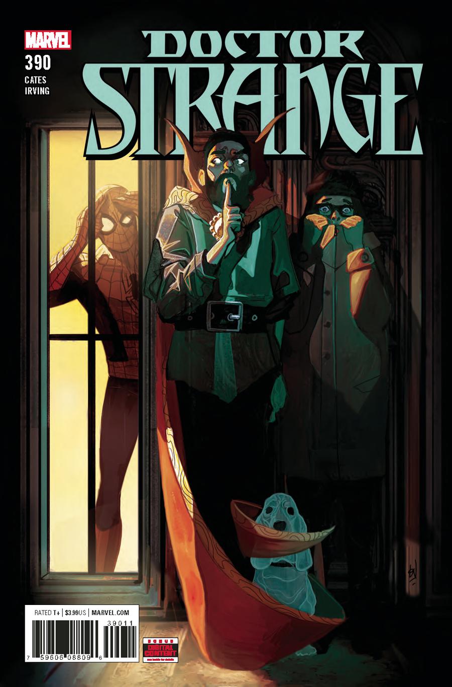 Doctor Strange Vol 4 #390 Cover A Regular Mike Del Mundo Cover