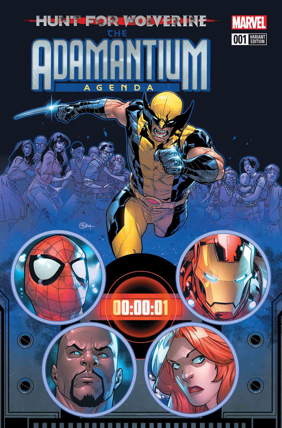 Hunt For Wolverine Adamantium Agenda #1 Cover B Variant RB Silva Cover