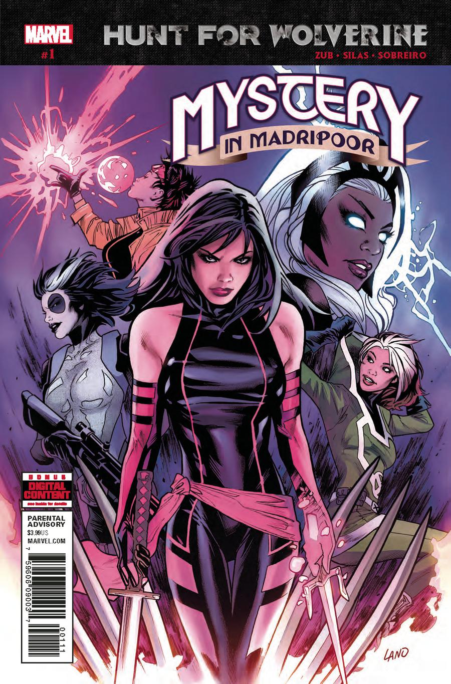 Hunt For Wolverine Mystery In Madripoor #1 Cover A 1st Ptg Regular Greg Land Cover